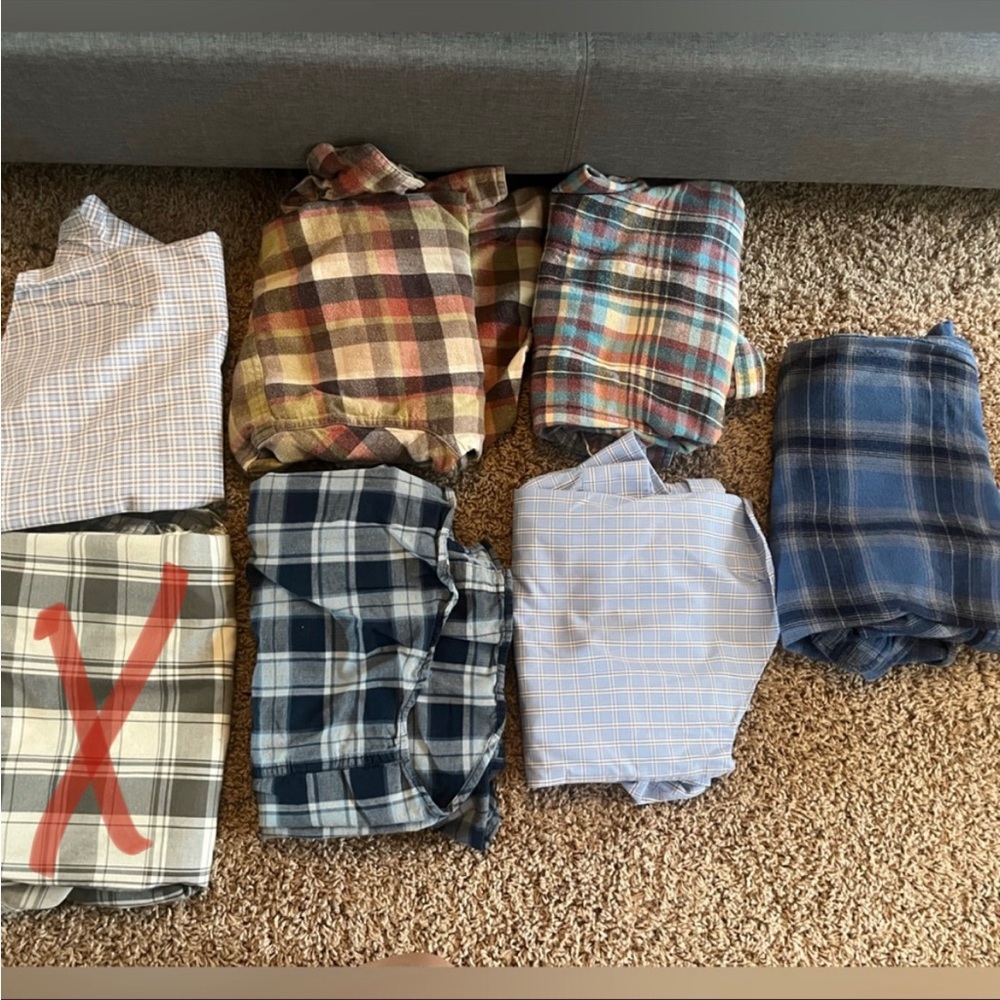 Men’s flannels